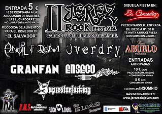 Conciertos celebrados en Sala Paul