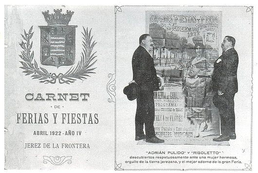 Carnet de Ferias y Fiestas de 1922