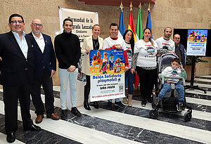 La delegada durante la presentación