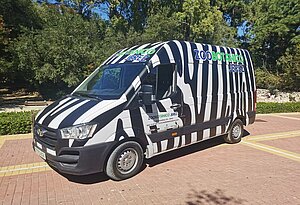 Nueva furgoneta del Zoo