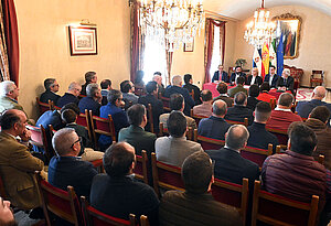 Reunión alcaldesa con hermandades