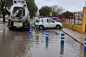 Los servicios municipales están trabajando para recuperar la normalidad