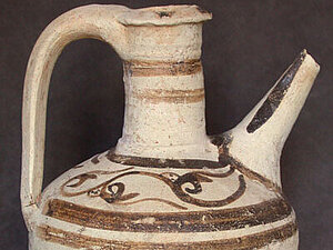 JUG WITH POURING SPOUT