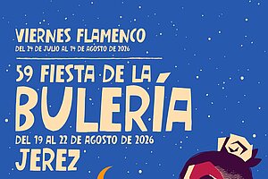 Cartel de la 59 edición de la Fiesta de la Bulería
