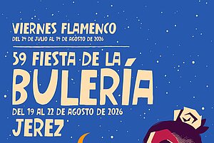 Cartel de la 59 edición de la Fiesta de la Bulería