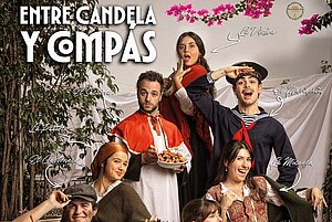 Cartel del programa 'Entre candela y compás'