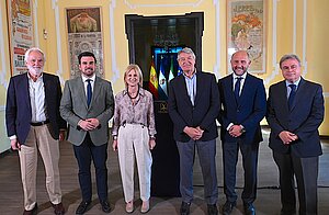La alcaldesa ha presentado una nueva edición de Vinoble que se celebrará en el Alcázar