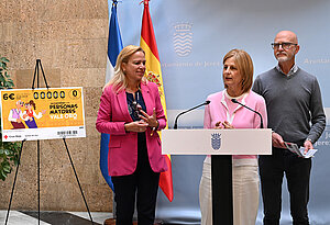 Alcaldesa presenta el Sorteo del Oro de Cruz Roja