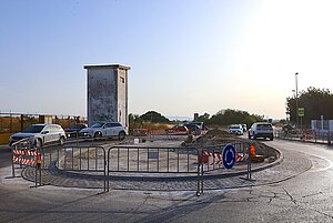 Las obras de la rotonda de María Gutiérrez avanzan a buen ritmo