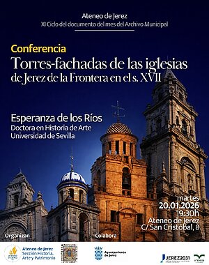 Torres fachadas de las iglesias de Jerez