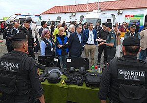 Antonio Snaz y la alcaldesa activan el Plan de Emergencias