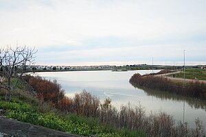 Se han iniciado las obras del vallado de la Laguna de Torrox