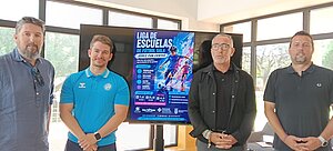 Tomás Sampalo presenta la Liga de fútbol sala escolar