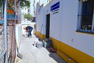 El Ayuntamiento ha acometido obras de mejora en el centro de barrio de La Espléndida