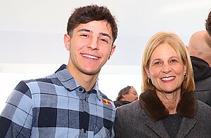 Archivo. El joven piloto asistió a la presentación del libro sobre el Circuito