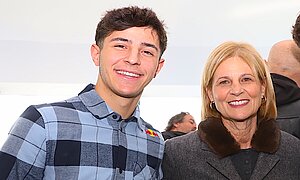 Archivo. El joven piloto asistió a la presentación del libro sobre el Circuito