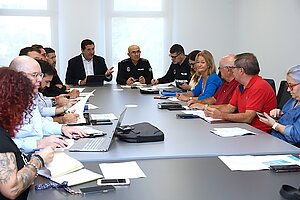 Ignacio Martínez preside la Mesa Técnica de Seguridad