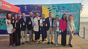 Jaime Espinar ha asistido al inicio de la Feria del atún de Barbate