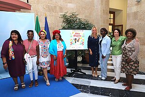 Yessika Quintero y Nela García han presentado la Feria Alma Hispana