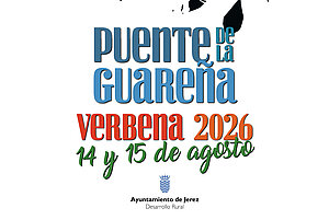 Cartel de la Verbena del Puente de la Guareña