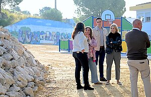 La alcaldesa ha realizado una visita técnica a Lomopardo