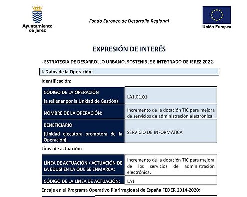 EXPRESION INTERES INCREMENTO DOTACIÓN TIC