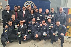 José Ignacio Martínez ha asistido a la celebración del Día del Patrón de los Bomberos
