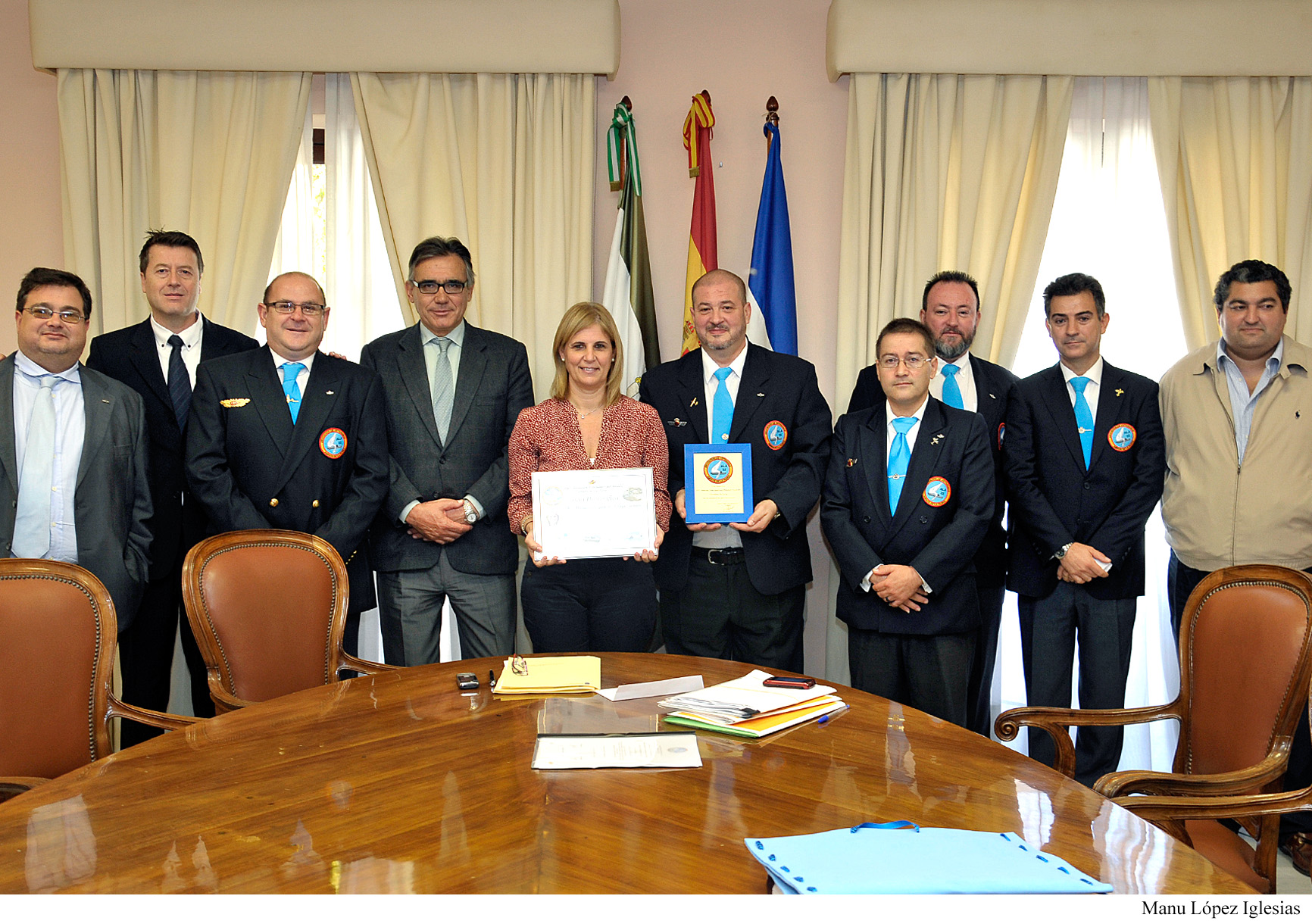 Un momento de la recepción