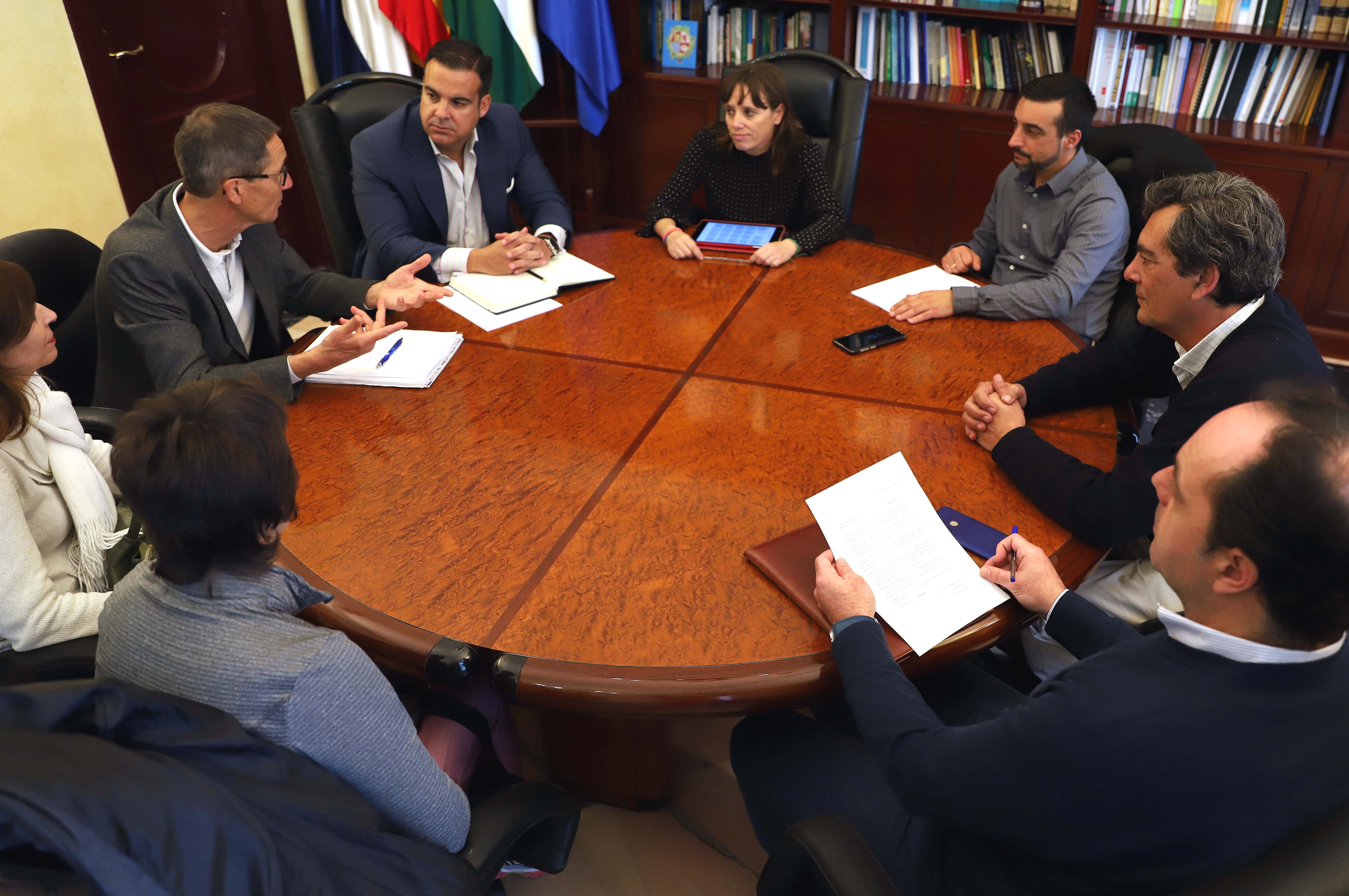 Imagen de la reunión