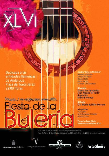 Cartel de la Fiesta de la Bulería