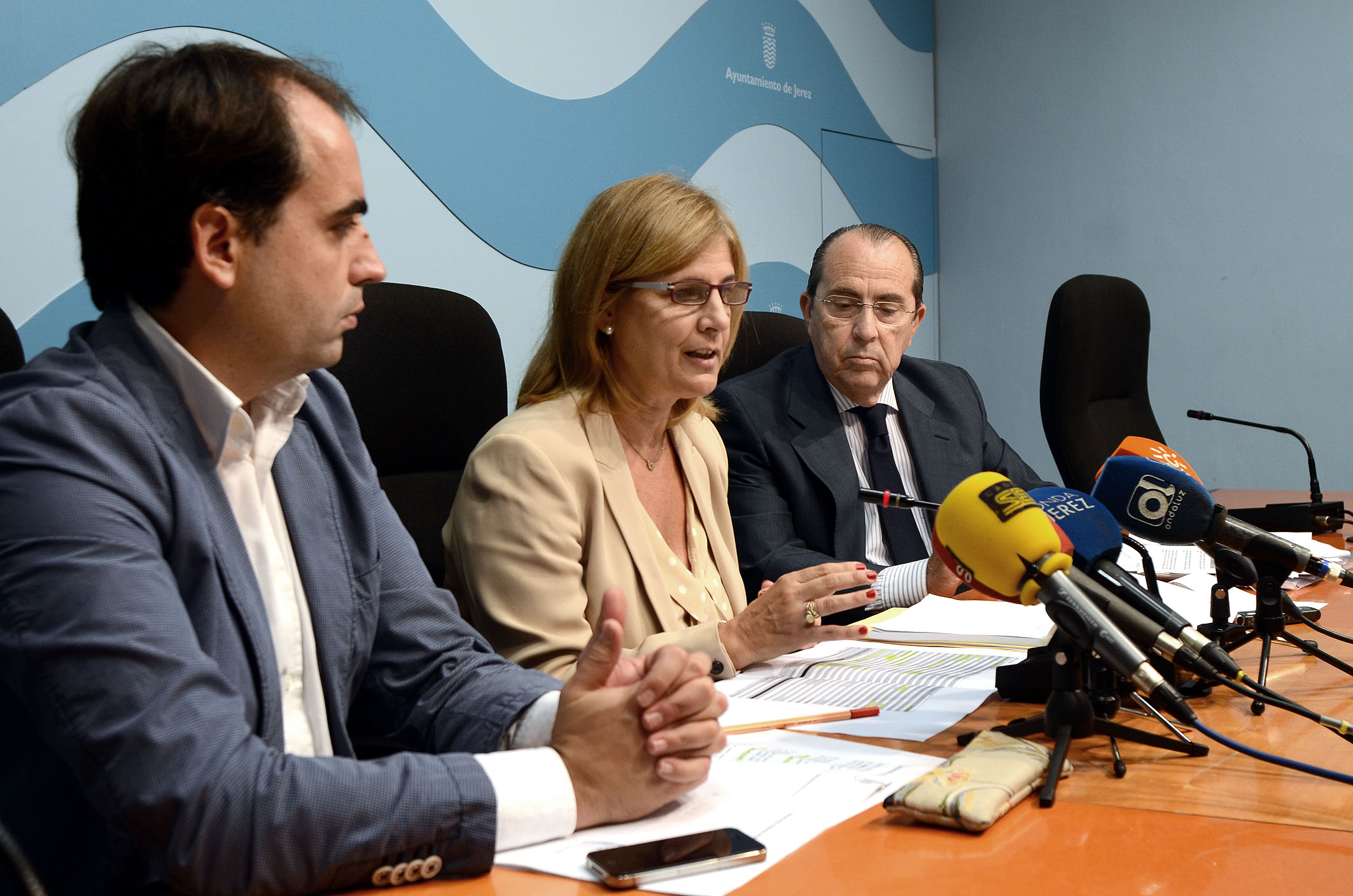 Un momento de la rueda de prensa