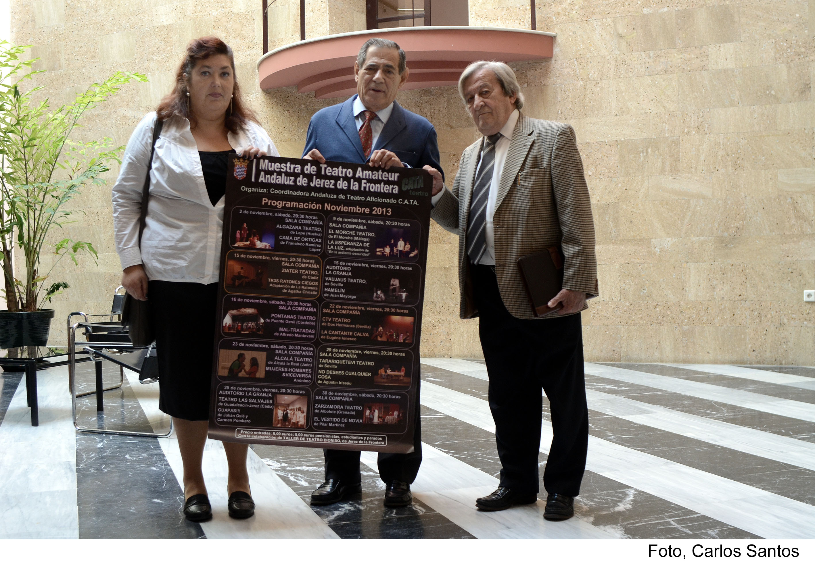 Galvín, junto a los organizadores del evento