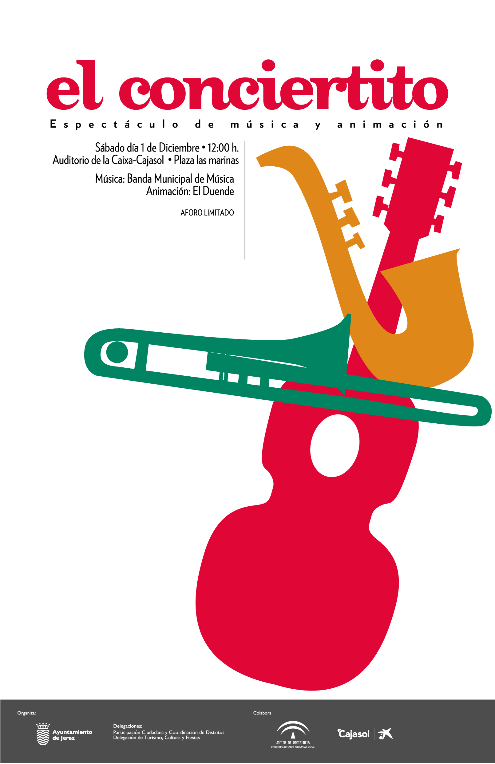 Cartel del espectáculo "El conciertito"