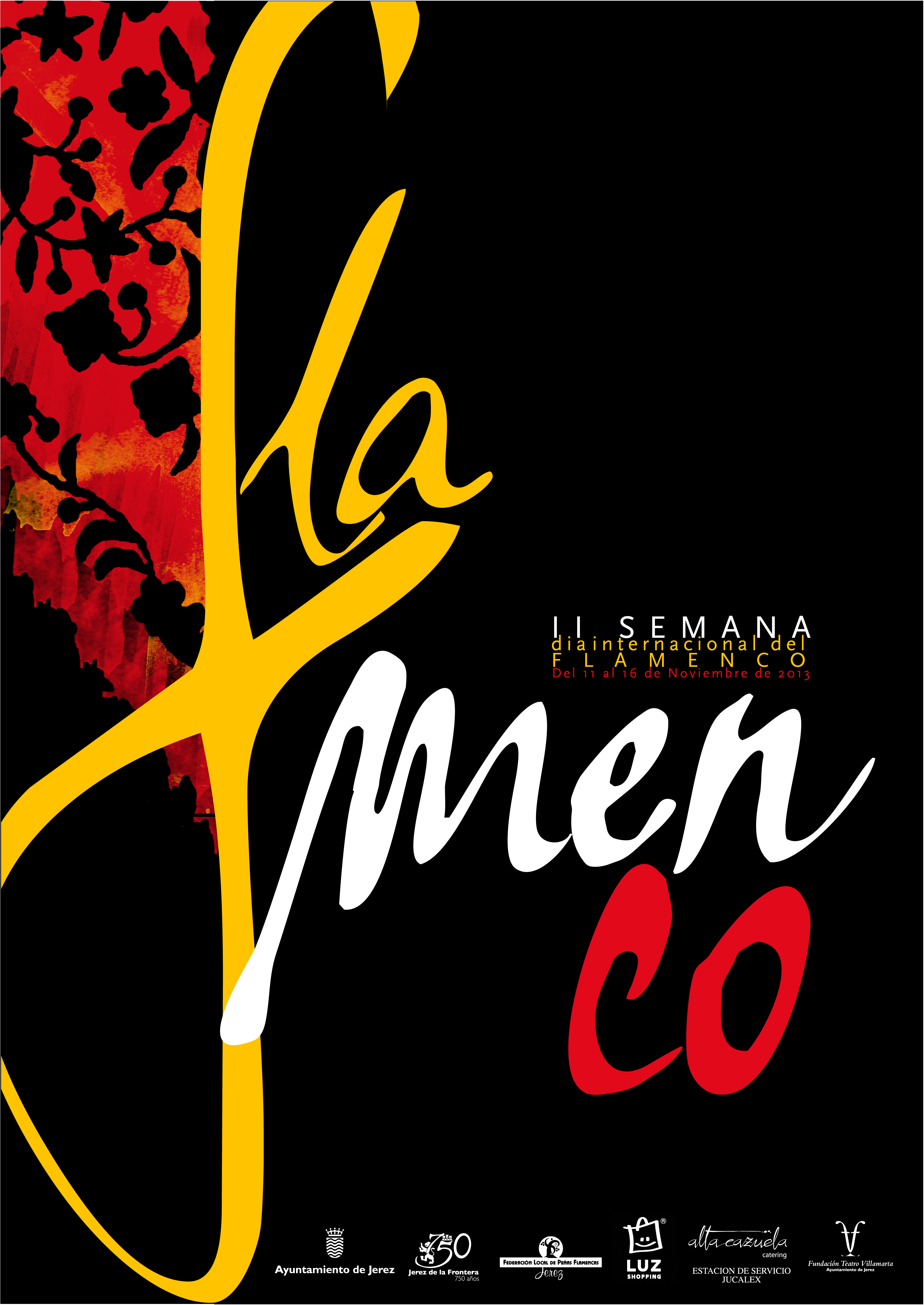 Cartel de la II Semana del Día Internacional del Flamenco