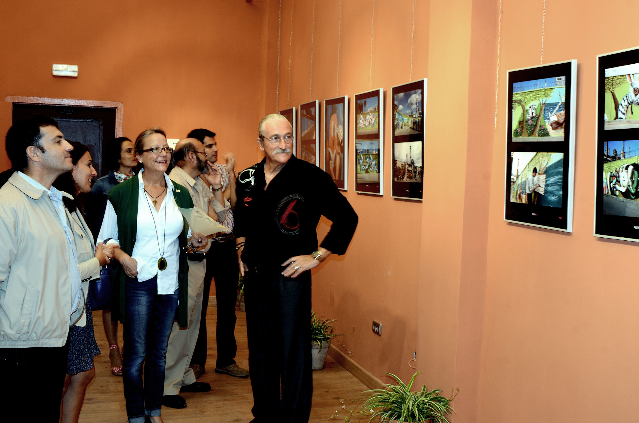 La delegada, durante la presentación