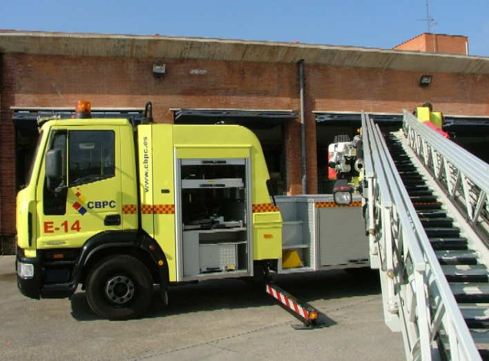 Imagen camión de bomberos