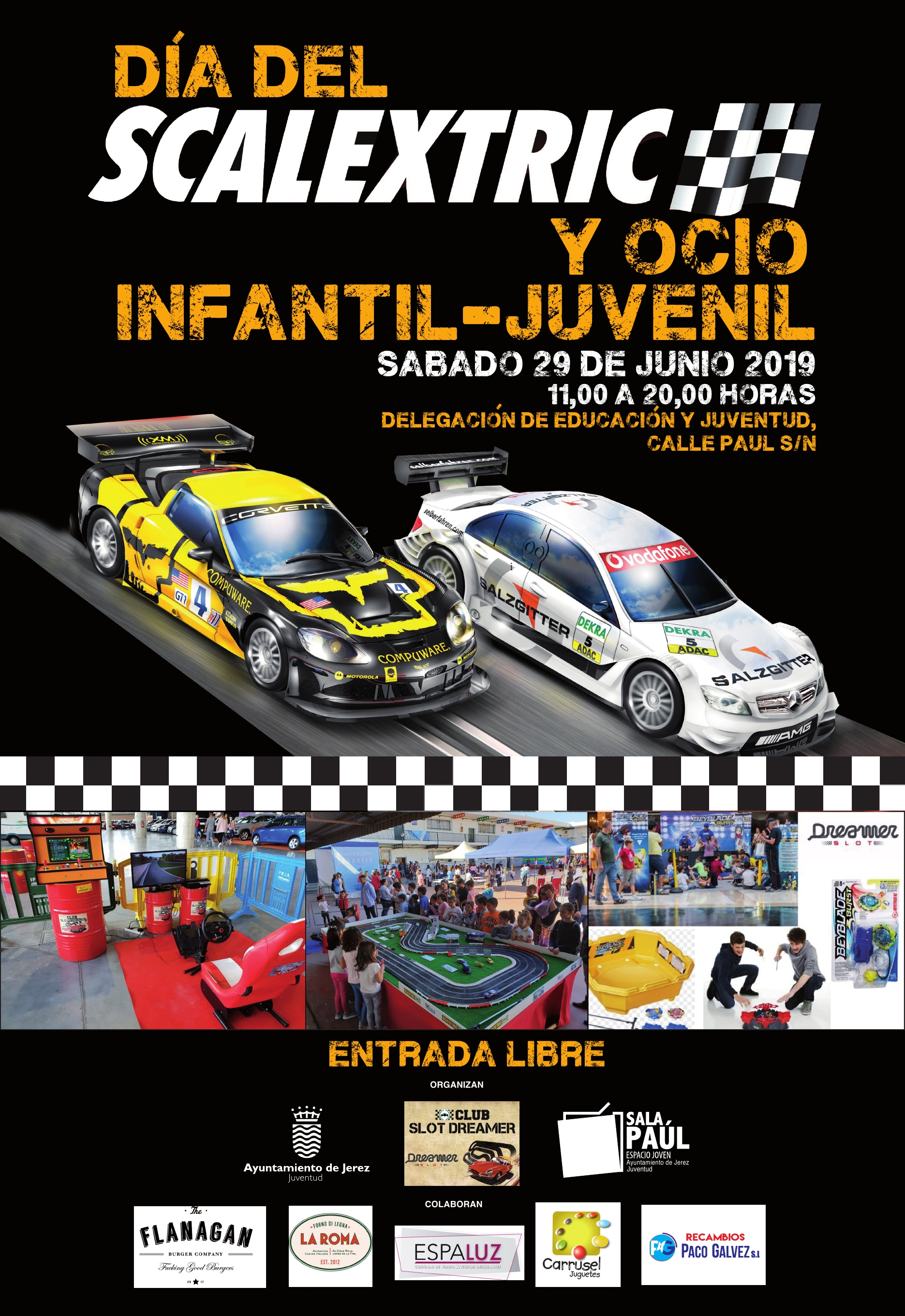 Cartel Scalextric