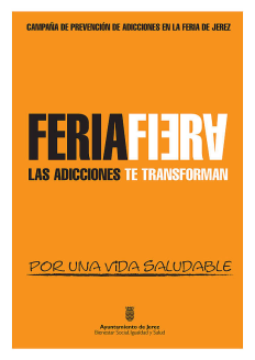 Cartel prevención adicciones feria Cartel prevención adicciones feria